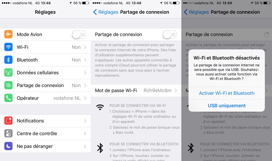 Iphone Comment Partager Sa Connexion Internet