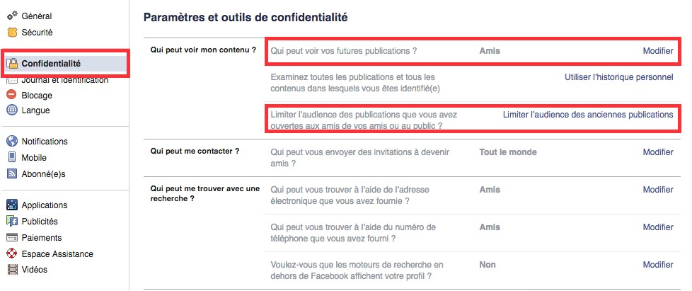 Facebook Comment Cacher Vos Photos Au Public