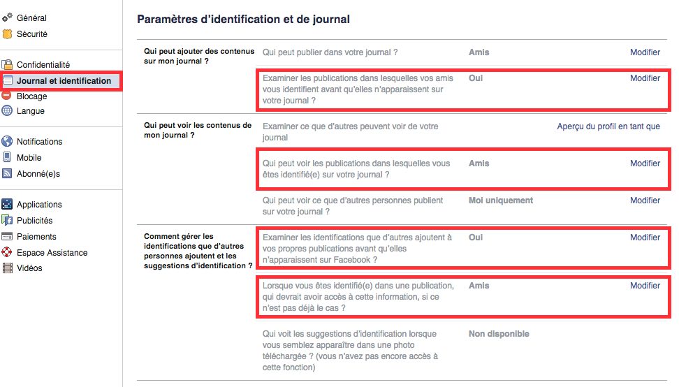 comment cacher sa photo de profil facebook au public